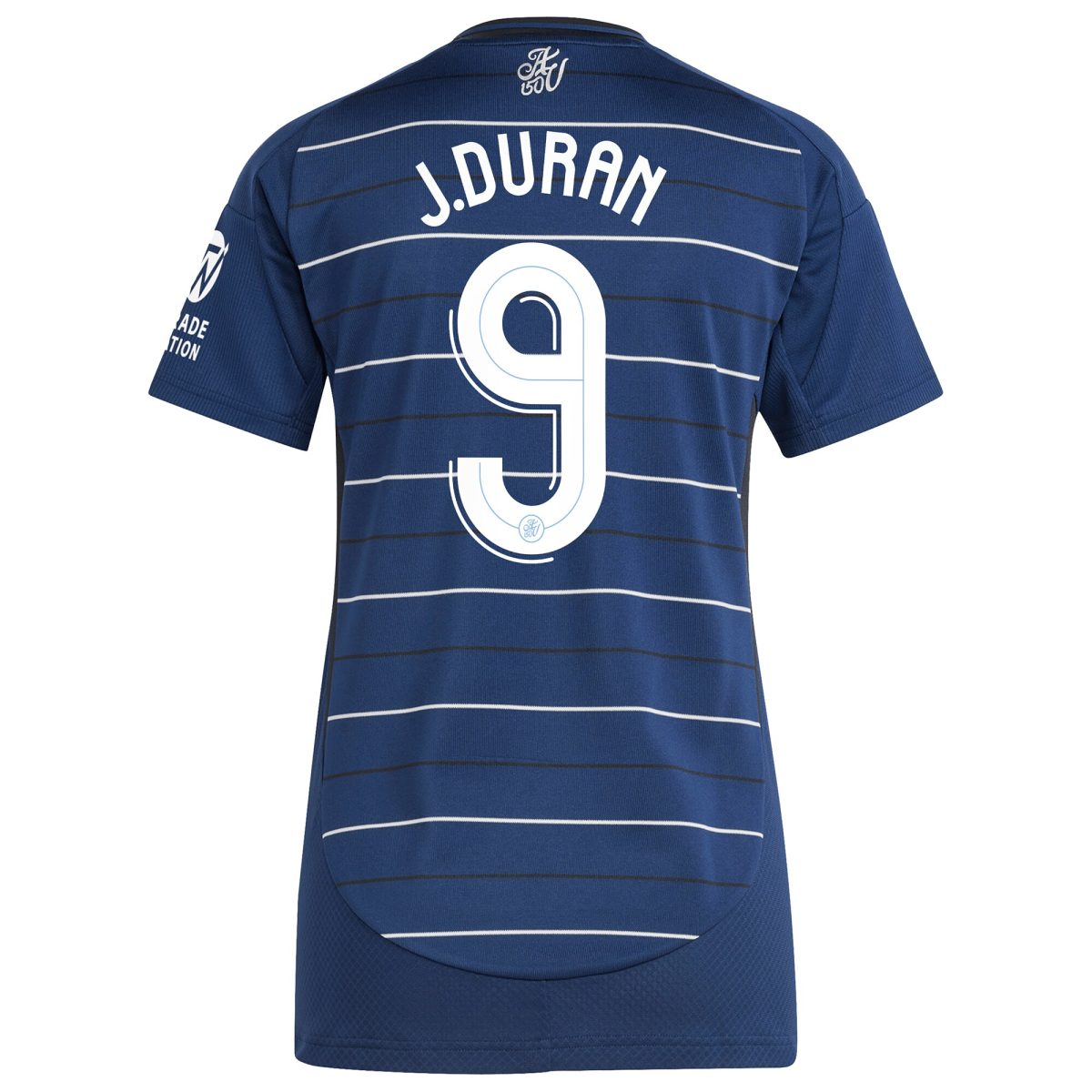 AVFC aston villa adidas third shirt 2024-25 – womens with j.duran 9 cup printing Collection | Official Aston Villa Kits and Apparel