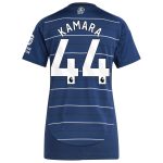 AVFC aston villa adidas third shirt 2024-25 – womens with kamara 44 printing Collection | Official Aston Villa Kits and Apparel