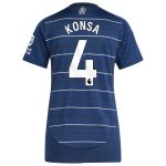 AVFC aston villa adidas third shirt 2024-25 – womens with konsa 4 printing Collection | Official Aston Villa Kits and Apparel