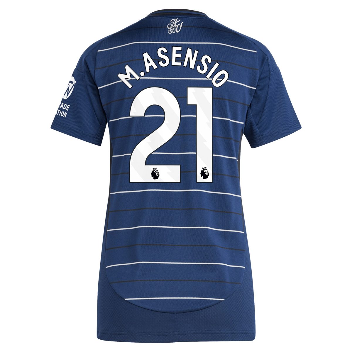 AVFC aston villa adidas third shirt 2024-25 – womens with m.asensio 21 printing Collection | Official Aston Villa Kits and Apparel
