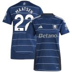 AVFC aston villa adidas third shirt 2024-25 – womens with maatsen 22 printing Collection | Official Aston Villa Kits and Apparel