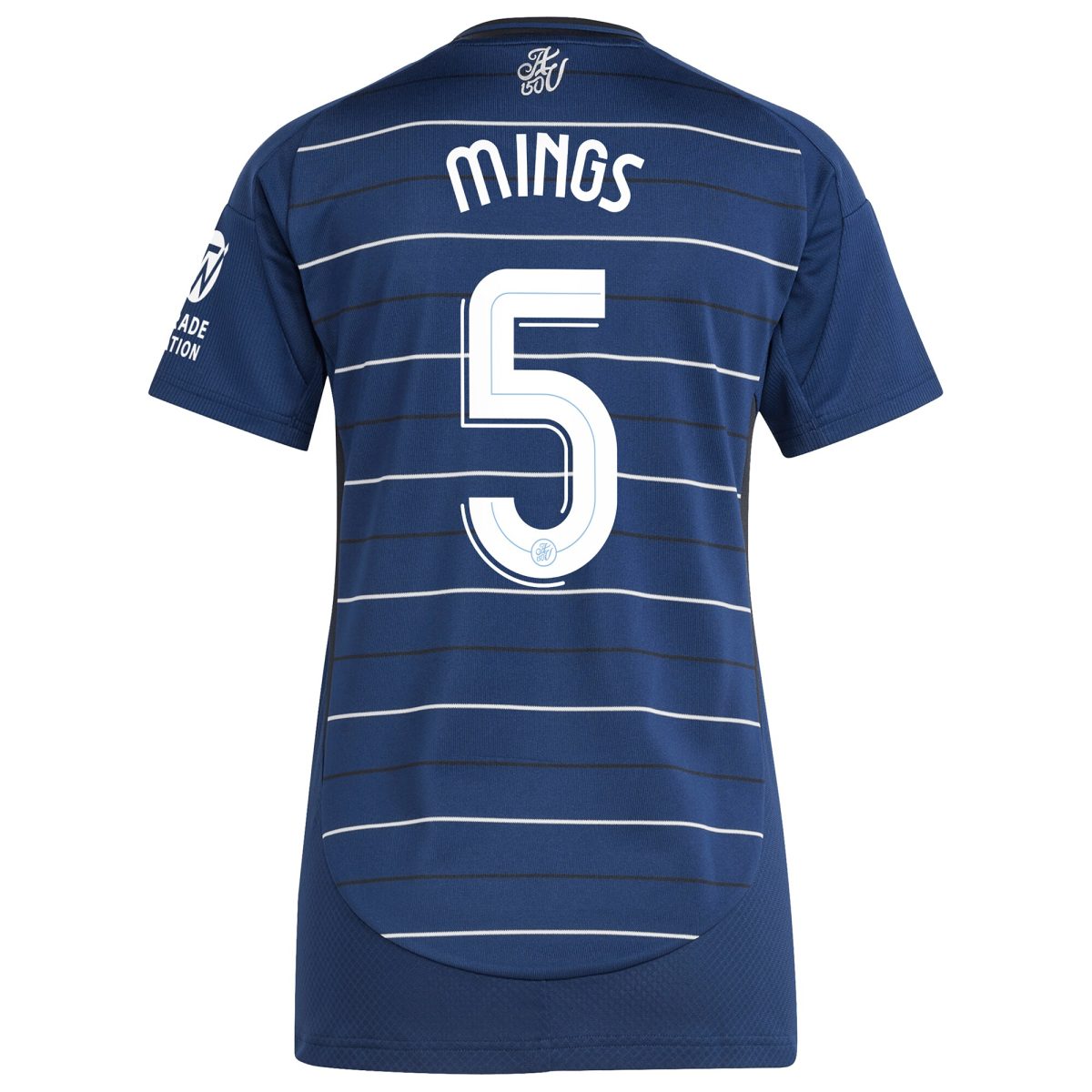 AVFC aston villa adidas third shirt 2024-25 – womens with mings 5 cup printing Collection | Official Aston Villa Kits and Apparel
