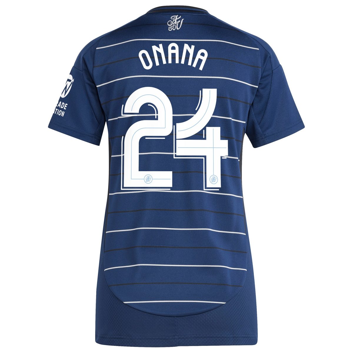 AVFC aston villa adidas third shirt 2024-25 – womens with onana 24 cup printing Collection | Official Aston Villa Kits and Apparel