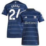 AVFC aston villa adidas third shirt 2024-25 – womens with onana 24 printing Collection | Official Aston Villa Kits and Apparel