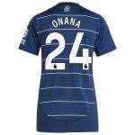 AVFC aston villa adidas third shirt 2024-25 – womens with onana 24 printing Collection | Official Aston Villa Kits and Apparel