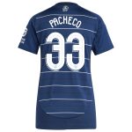 AVFC aston villa adidas third shirt 2024-25 – womens with pacheco 33 cup printing Collection | Official Aston Villa Kits and Apparel