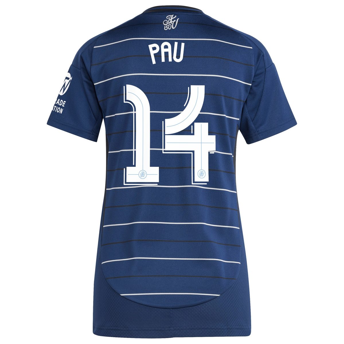 AVFC aston villa adidas third shirt 2024-25 – womens with pau 14 cup printing Collection | Official Aston Villa Kits and Apparel