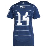 AVFC aston villa adidas third shirt 2024-25 – womens with pau 14 cup printing Collection | Official Aston Villa Kits and Apparel
