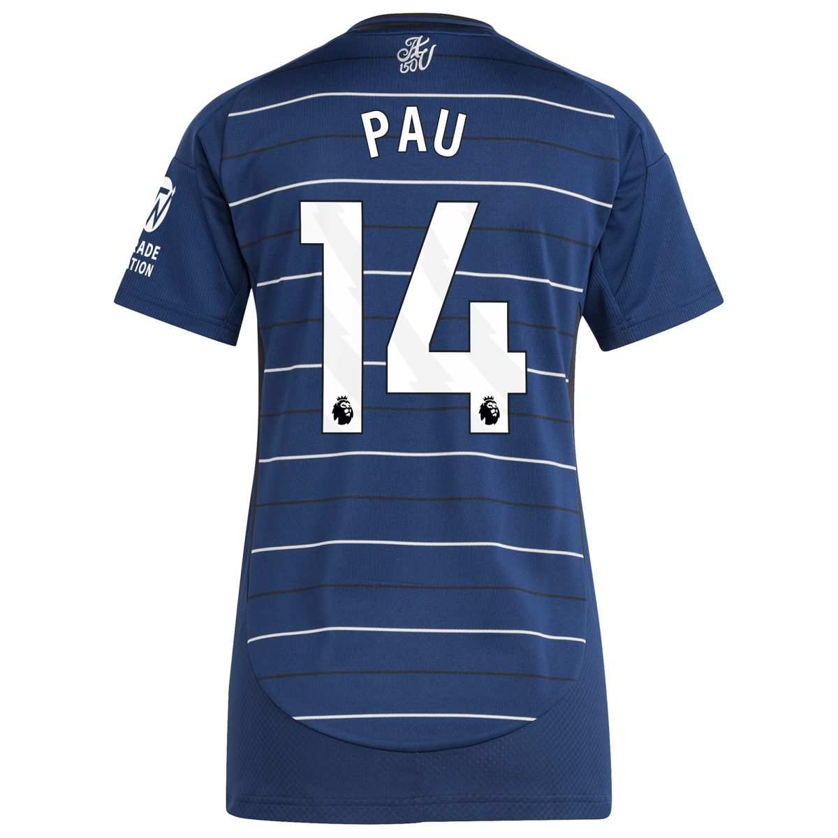 AVFC aston villa adidas third shirt 2024-25 – womens with pau 14 printing Collection | Official Aston Villa Kits and Apparel
