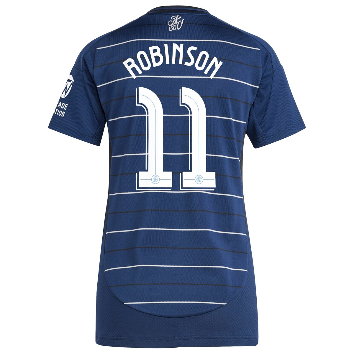 AVFC aston villa adidas third shirt 2024-25 – womens with robinson 11 cup printing Collection | Official Aston Villa Kits and Apparel