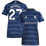 AVFC aston villa adidas third shirt 2024-25 – womens with rogers 27 printing Collection | Official Aston Villa Kits and Apparel