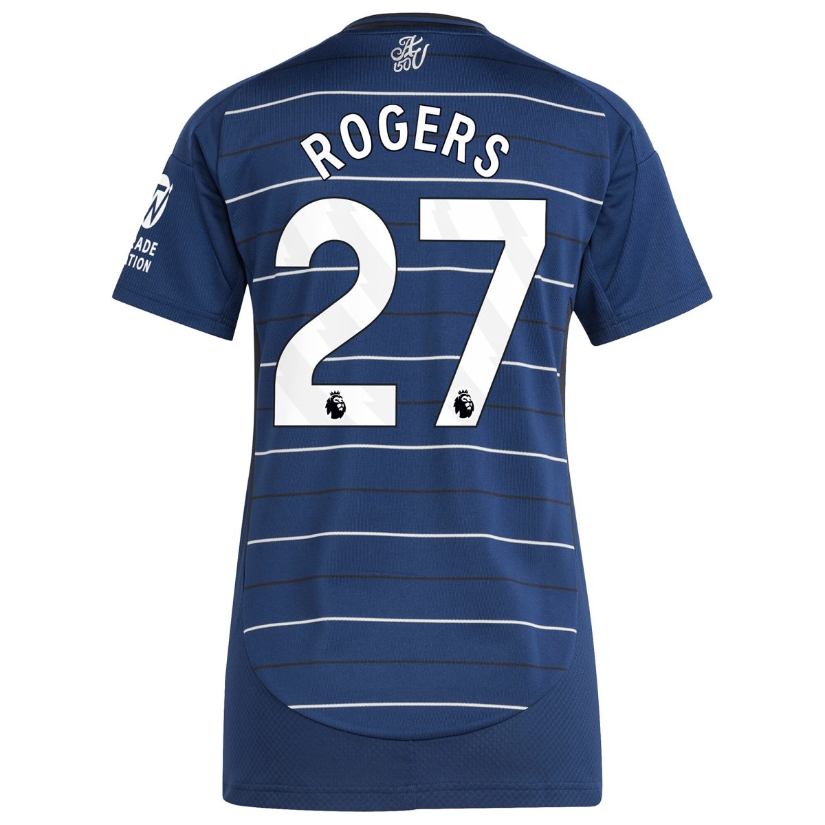 AVFC aston villa adidas third shirt 2024-25 – womens with rogers 27 printing Collection | Official Aston Villa Kits and Apparel