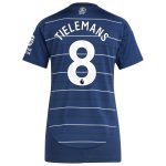 AVFC aston villa adidas third shirt 2024-25 – womens with tielemans 8 printing Collection | Official Aston Villa Kits and Apparel