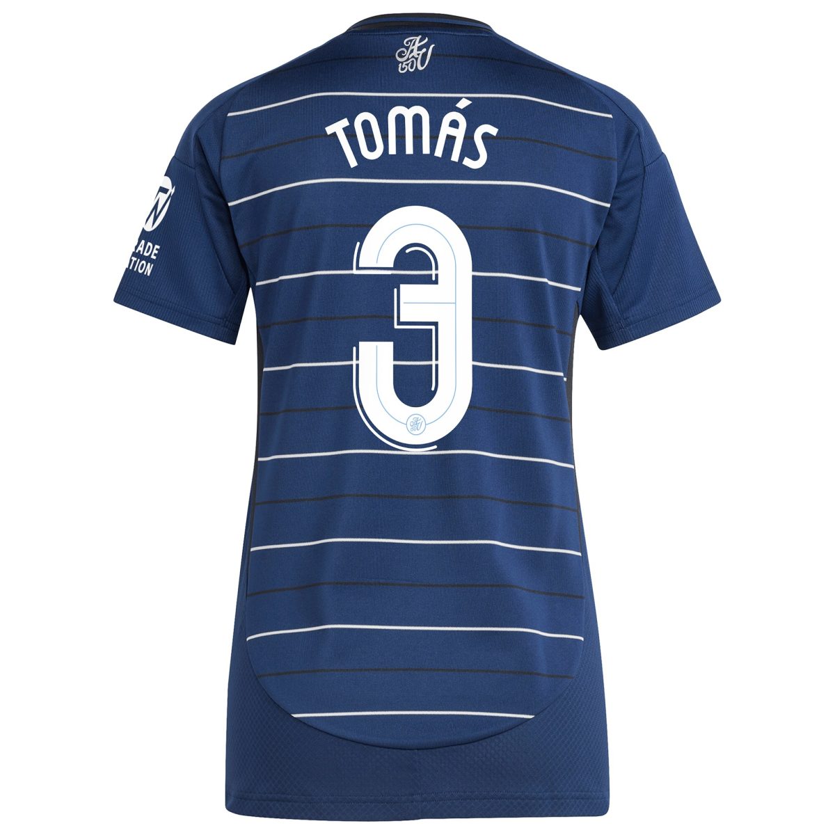AVFC aston villa adidas third shirt 2024-25 – womens with tomás 3 cup printing Collection | Official Aston Villa Kits and Apparel