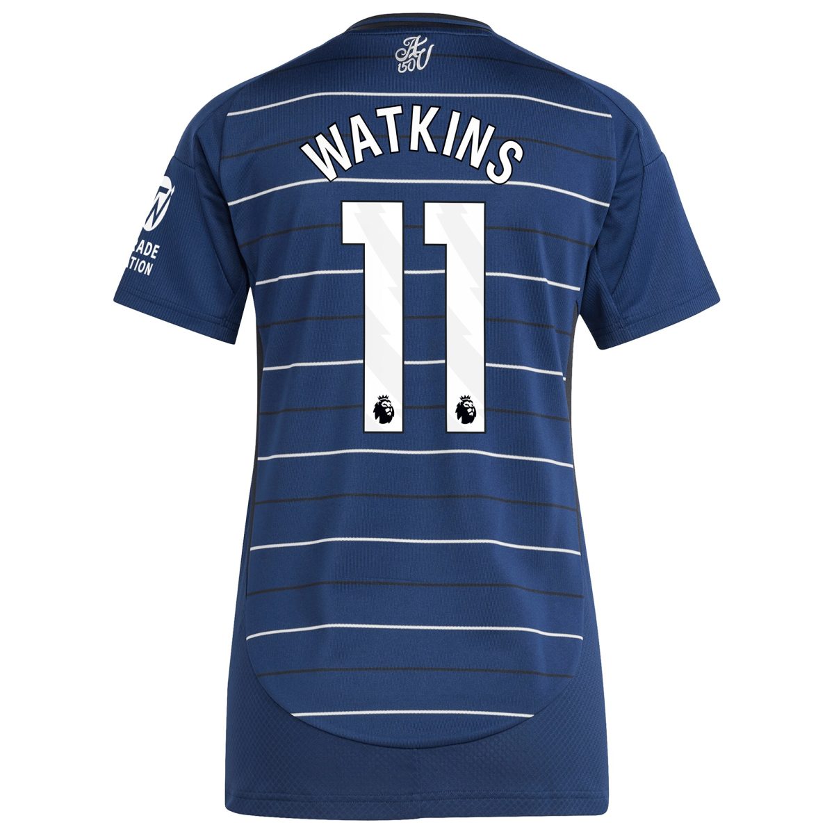 AVFC aston villa adidas third shirt 2024-25 – womens with watkins 11 printing Collection | Official Aston Villa Kits and Apparel