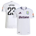 AVFC aston villa adidas wsl away authentic shirt 2024-25 with grant 23 printing Collection | Official Aston Villa Kits and Apparel
