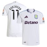 AVFC aston villa adidas wsl away authentic shirt 2024-25 with robinson 11 printing Collection | Official Aston Villa Kits and Apparel