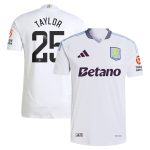 AVFC aston villa adidas wsl away authentic shirt 2024-25 with taylor 25 printing Collection | Official Aston Villa Kits and Apparel
