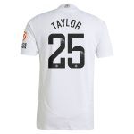 AVFC aston villa adidas wsl away authentic shirt 2024-25 with taylor 25 printing Collection | Official Aston Villa Kits and Apparel
