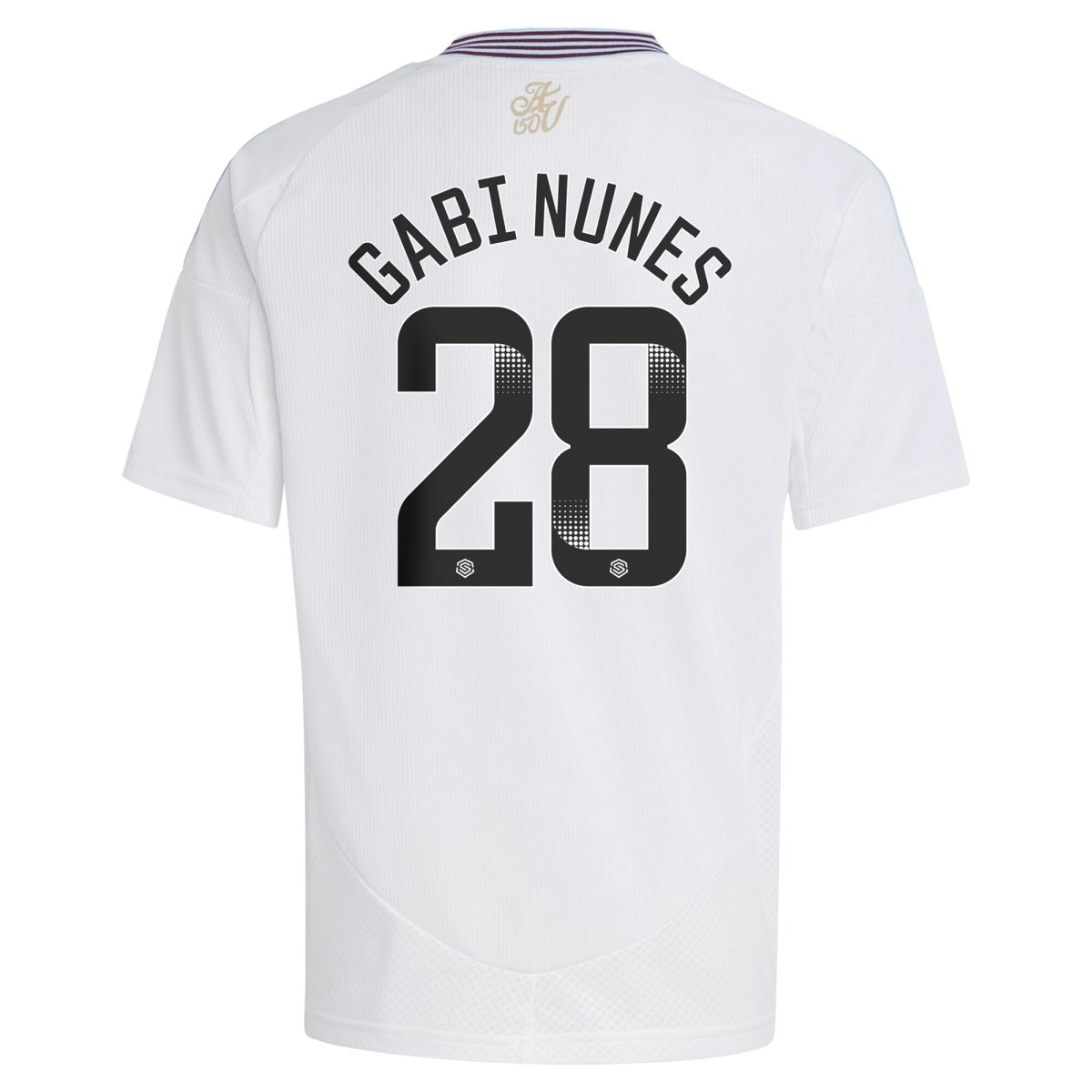 AVFC aston villa adidas wsl away shirt 2024-25 – kids with gabi nunes 28 printing Collection | Official Aston Villa Kits and Apparel