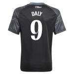 AVFC aston villa adidas wsl away shirt 2025-26 – kids with daly 9 printing Collection | Official Aston Villa Kits and Apparel