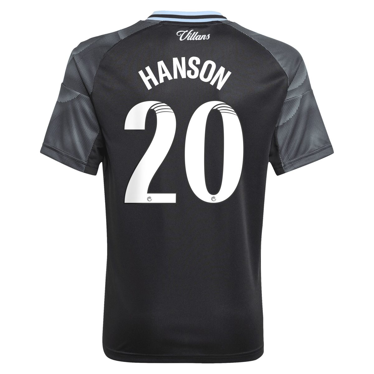 AVFC aston villa adidas wsl away shirt 2025-26 – kids with hanson 20 printing Collection | Official Aston Villa Kits and Apparel