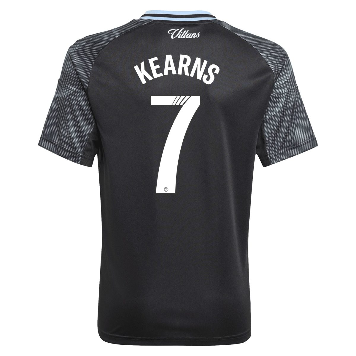 AVFC aston villa adidas wsl away shirt 2025-26 – kids with kearns 7 printing Collection | Official Aston Villa Kits and Apparel
