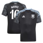 AVFC aston villa adidas wsl away shirt 2025-26 – kids with maritz 16 printing Collection | Official Aston Villa Kits and Apparel