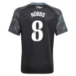 AVFC aston villa adidas wsl away shirt 2025-26 – kids with nobbs 8 printing Collection | Official Aston Villa Kits and Apparel
