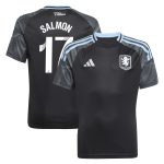 AVFC aston villa adidas wsl away shirt 2025-26 – kids with salmon 17 printing Collection | Official Aston Villa Kits and Apparel