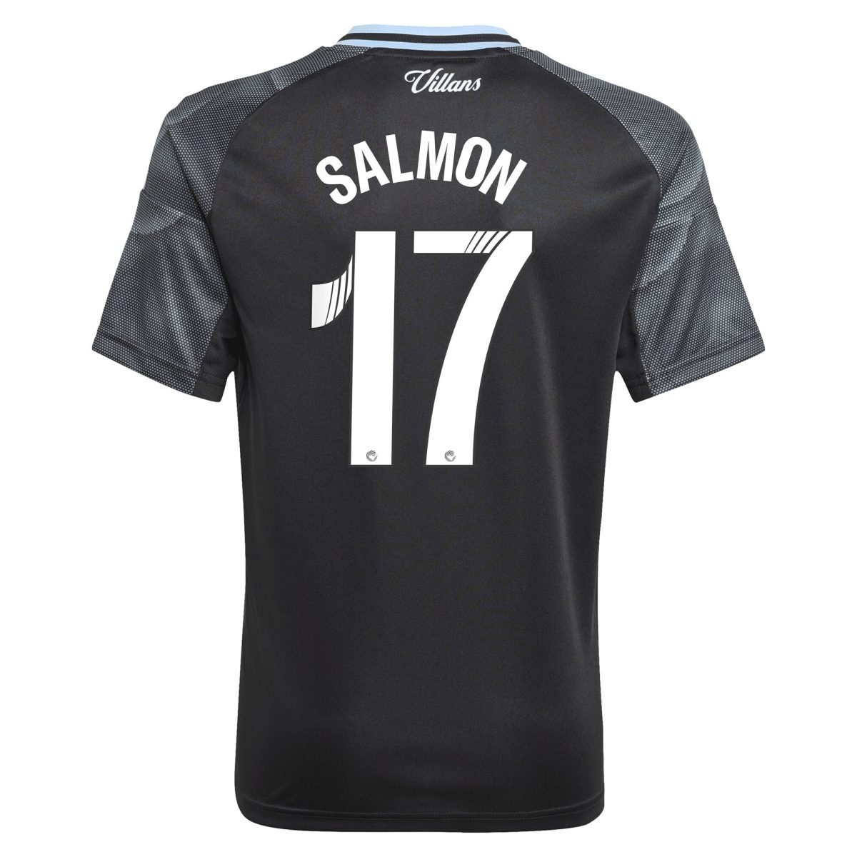 AVFC aston villa adidas wsl away shirt 2025-26 – kids with salmon 17 printing Collection | Official Aston Villa Kits and Apparel
