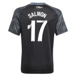 AVFC aston villa adidas wsl away shirt 2025-26 – kids with salmon 17 printing Collection | Official Aston Villa Kits and Apparel