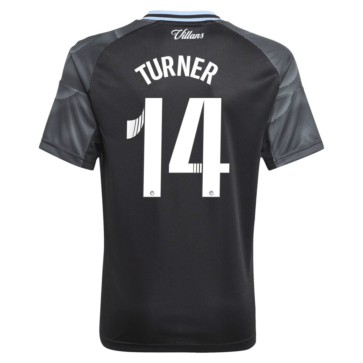 AVFC aston villa adidas wsl away shirt 2025-26 – kids with turner 14 printing Collection | Official Aston Villa Kits and Apparel