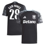 AVFC aston villa adidas wsl away shirt 2025-26 with gabi nunes 28 printing Collection | Official Aston Villa Kits and Apparel