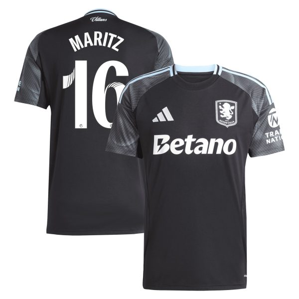 AVFC aston villa adidas wsl away shirt 2025-26 with maritz 16 printing Collection | Official Aston Villa Kits and Apparel