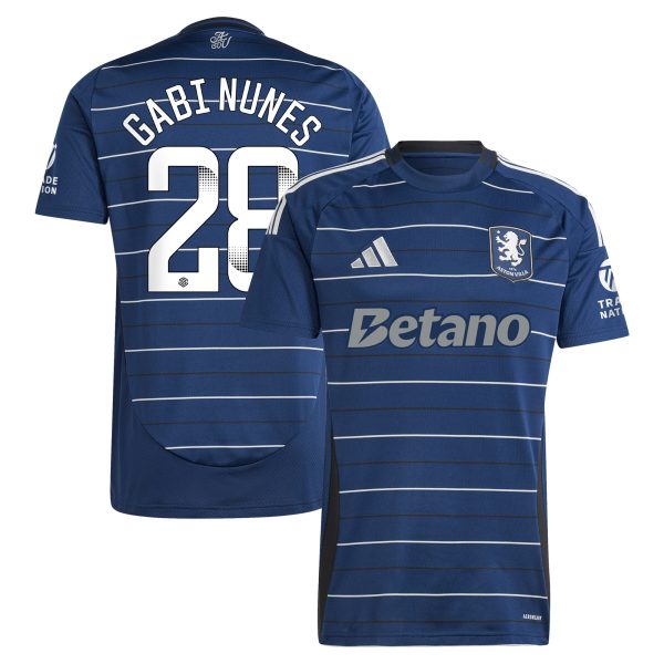 AVFC aston villa adidas wsl third shirt 2024-25 with gabi nunes 28 printing Collection | Official Aston Villa Kits and Apparel