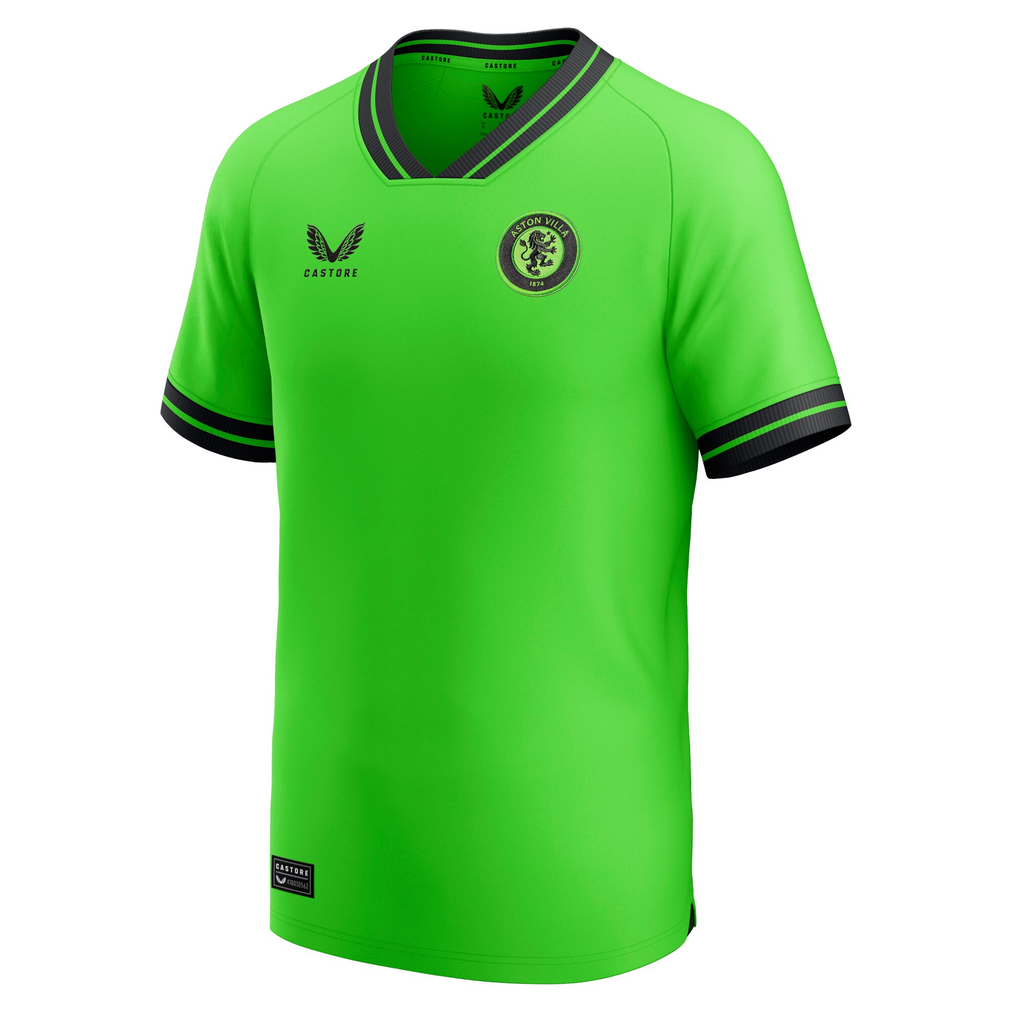 AVFC aston villa castore away goalkeeper shirt 2023-24 – kids with custom printing Collection | Official Aston Villa Kits and Apparel