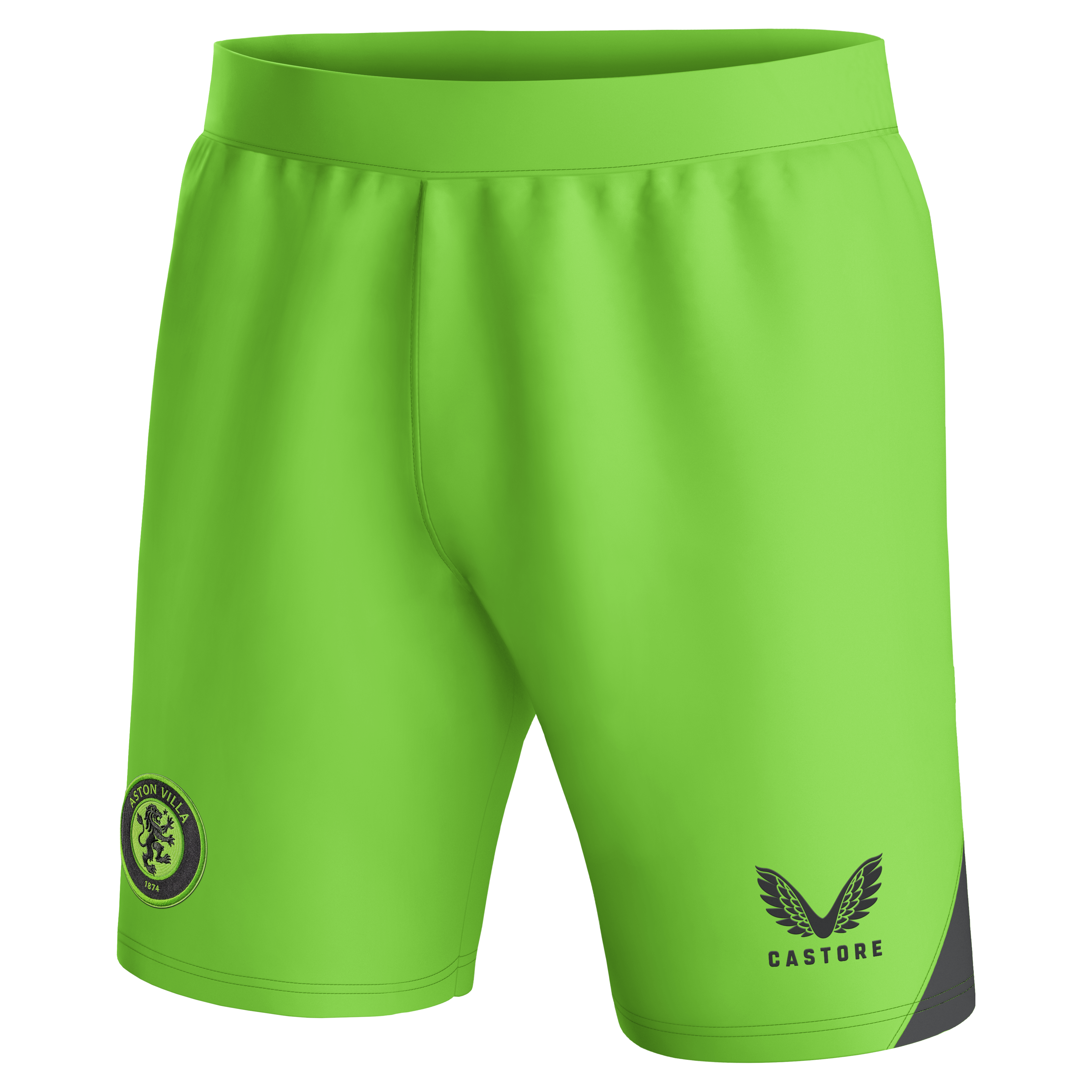 AVFC aston villa castore away goalkeeper shorts 2023-24 – kids – 13385917 with custom printing Collection | Official Aston Villa Kits and Apparel