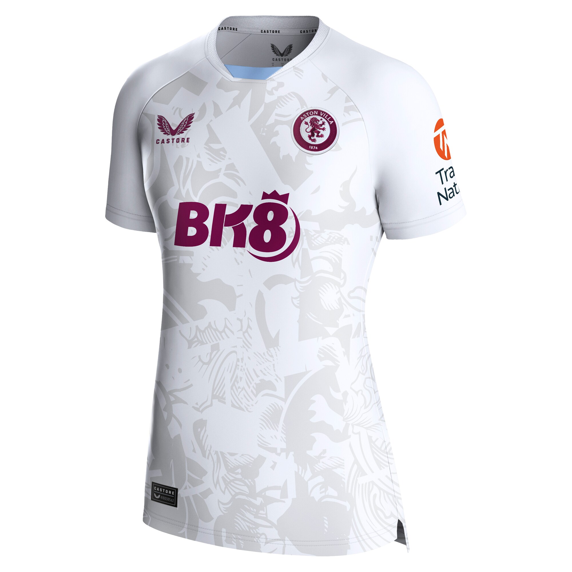 AVFC aston villa castore away shirt 2023-24 – womens with custom printing Collection | Official Aston Villa Kits and Apparel
