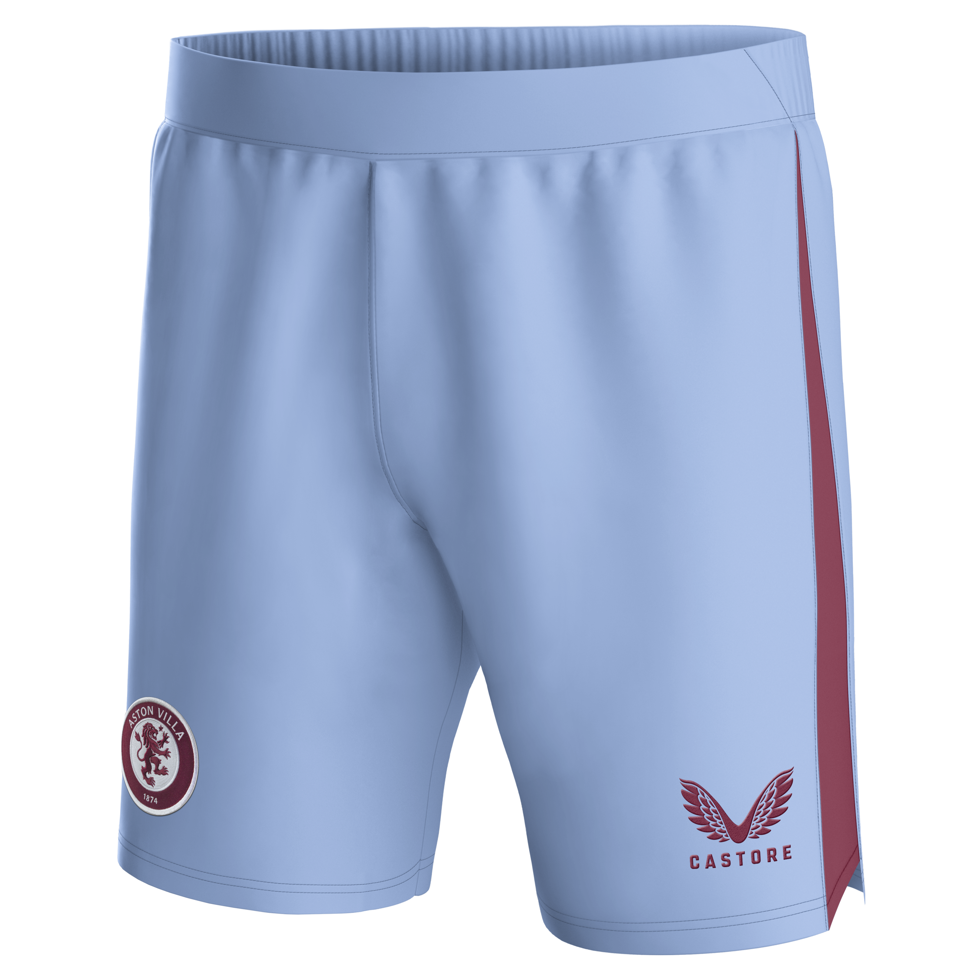 AVFC aston villa castore away shorts 2023-24 – kids with custom printing Collection | Official Aston Villa Kits and Apparel