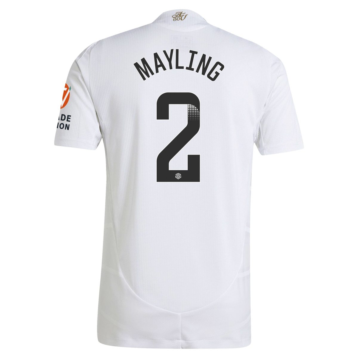 AVFC aston villa wsl adidas away authentic shirt 2024-25 with mayling 2 printing Collection | Official Aston Villa Kits and Apparel