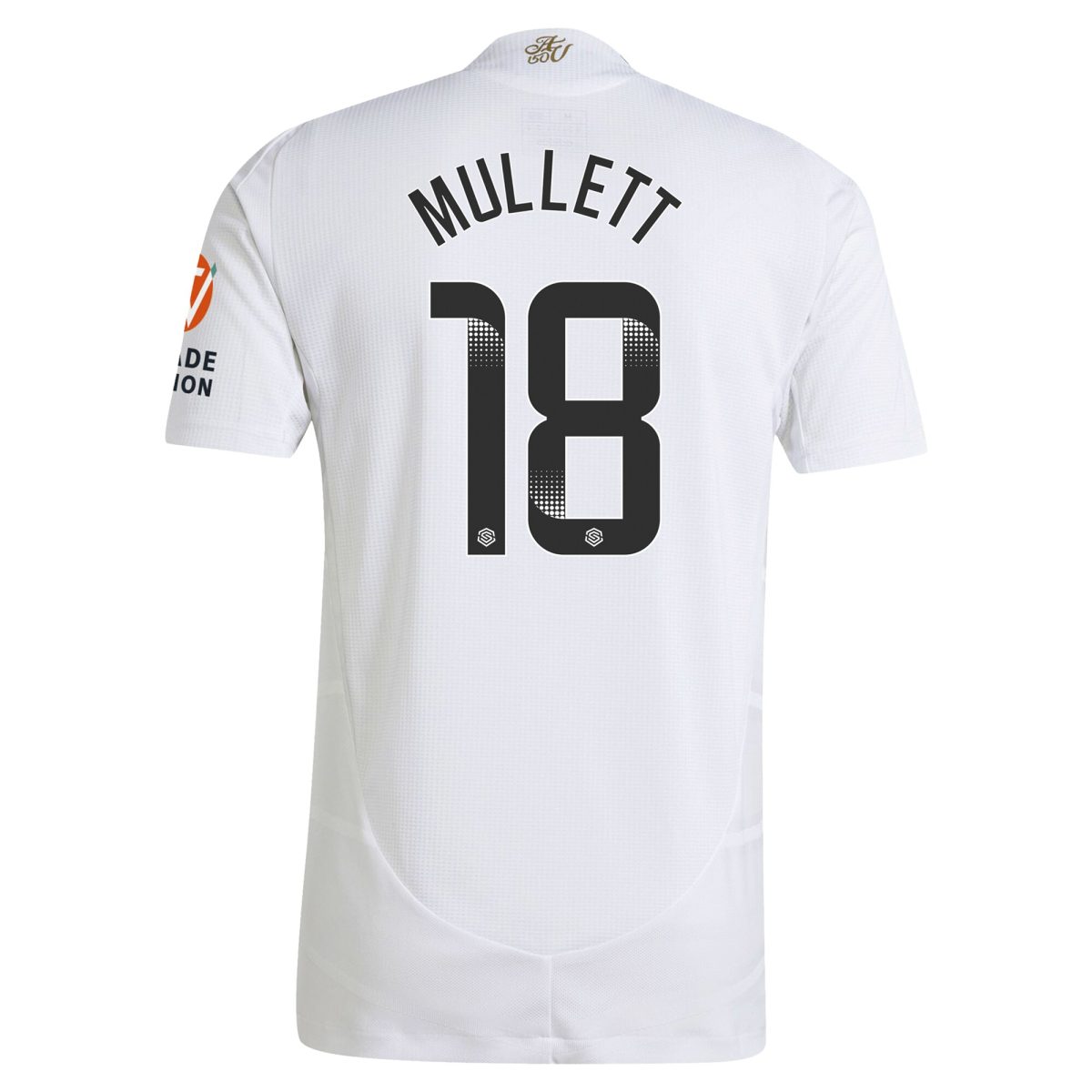 AVFC aston villa wsl adidas away authentic shirt 2024-25 with mullett 18 printing Collection | Official Aston Villa Kits and Apparel