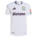 AVFC aston villa wsl adidas away authentic shirt 2024-25 with nobbs 8 printing Collection | Official Aston Villa Kits and Apparel