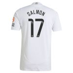 AVFC aston villa wsl adidas away authentic shirt 2024-25 with salmon 17 printing Collection | Official Aston Villa Kits and Apparel
