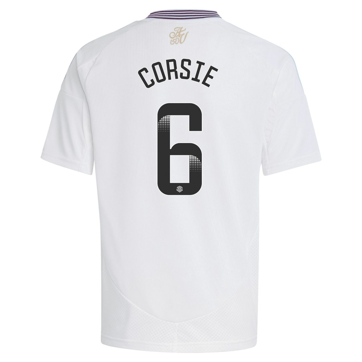 AVFC aston villa wsl adidas away shirt 2024-25 – kids with corsie 6 printing Collection | Official Aston Villa Kits and Apparel