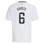 AVFC aston villa wsl adidas away shirt 2024-25 – kids with corsie 6 printing Collection | Official Aston Villa Kits and Apparel