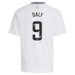 AVFC aston villa wsl adidas away shirt 2024-25 – kids with daly 9 printing Collection | Official Aston Villa Kits and Apparel
