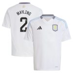 AVFC aston villa wsl adidas away shirt 2024-25 – kids with mayling 2 printing Collection | Official Aston Villa Kits and Apparel