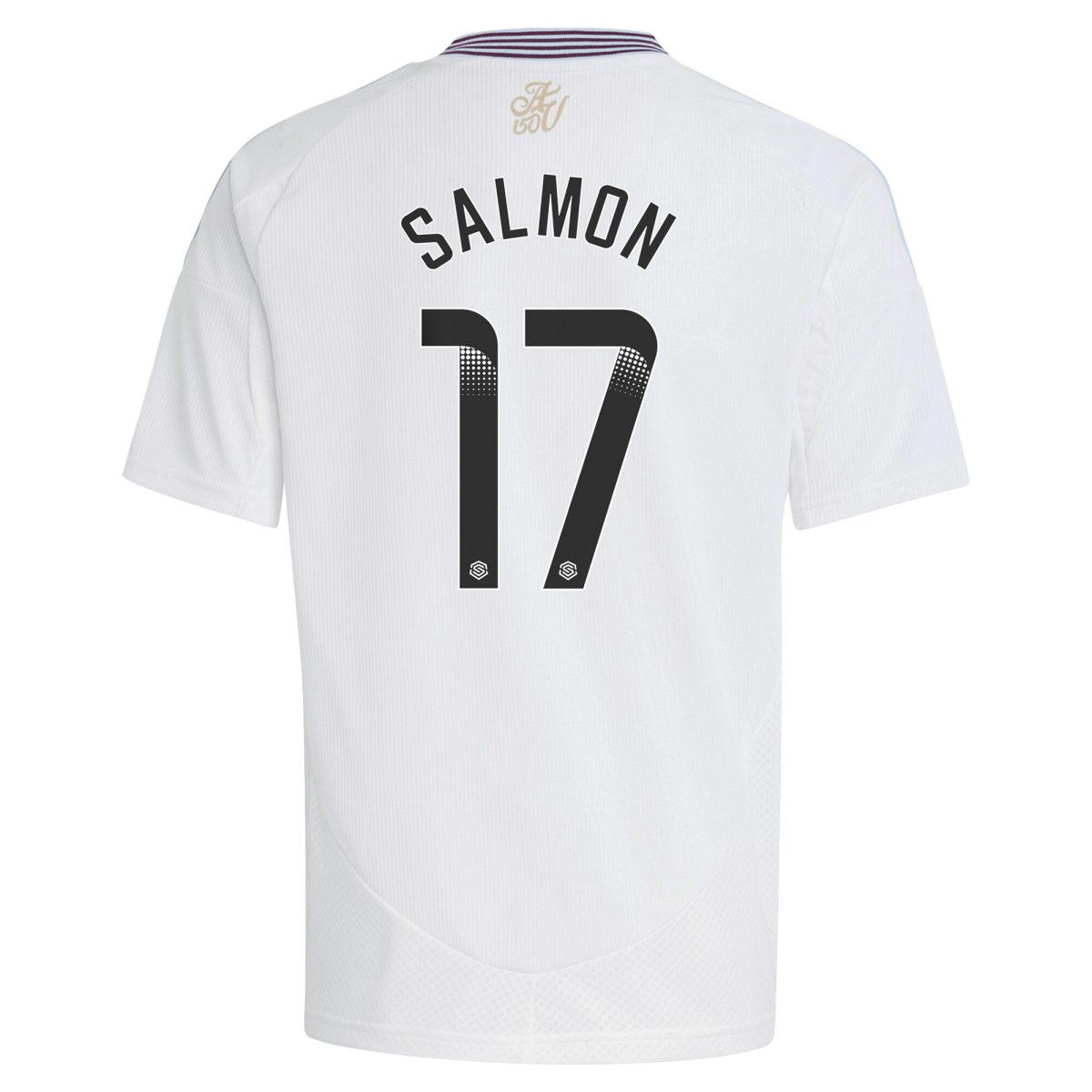 AVFC aston villa wsl adidas away shirt 2024-25 – kids with salmon 17 printing Collection | Official Aston Villa Kits and Apparel
