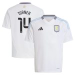 AVFC aston villa wsl adidas away shirt 2024-25 – kids with turner 14 printing Collection | Official Aston Villa Kits and Apparel